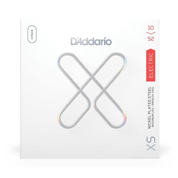 D'Addario-エレクトリックギター弦3パックセット
XSE1052-3P Light Top/Heavy Bottom 10-52 3pack Set