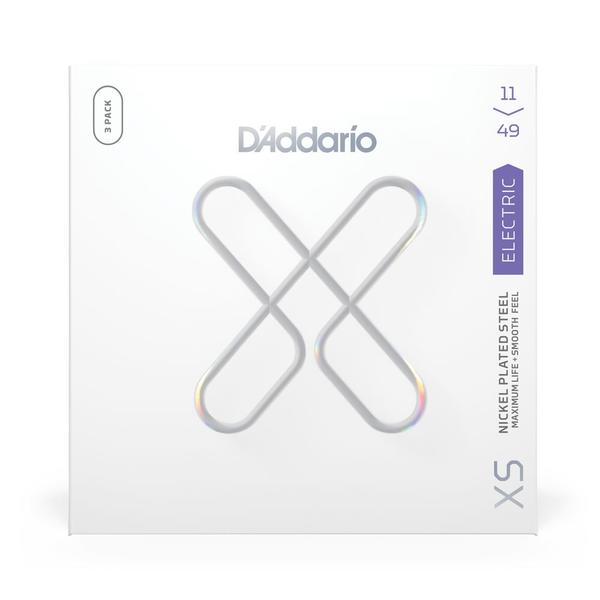 D'Addario-エレクトリックギター弦3パックセット
XSE1149-3P Medium 11-49 3pack Set