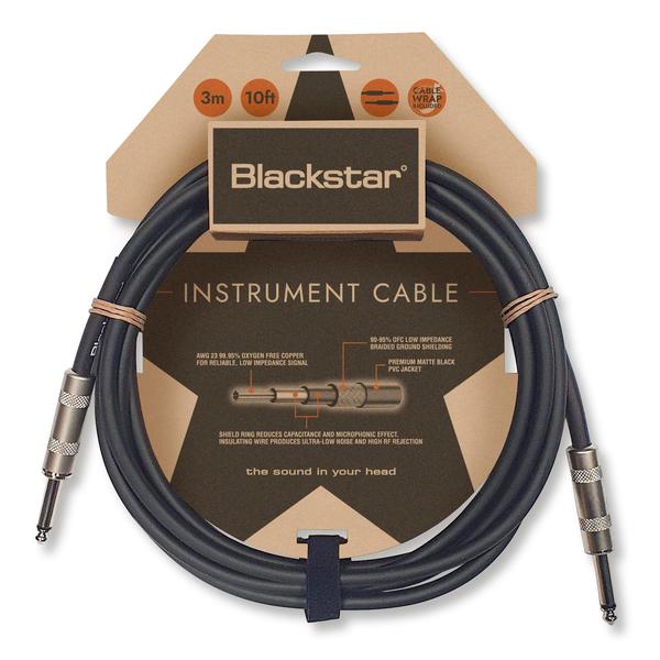 Blackstar-楽器用ケーブルSTANDARD CABLE 3M STR/STR