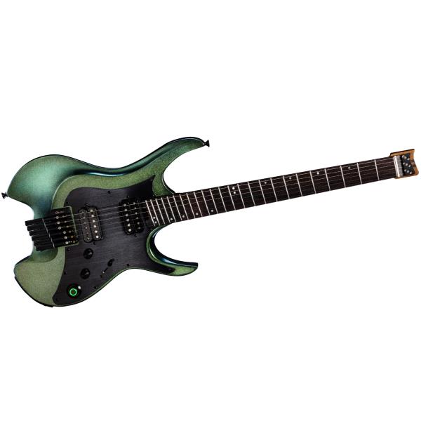 MOOER-ヘッドレスギターGTRS W900 Aurora Green
