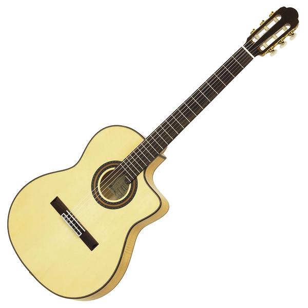 Aria-エレクトリックガットギターA-100CWE