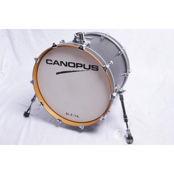CANOPUS-バスドラム
R.F.M. Club Kit 18" Bass Drum Charcoal Oil