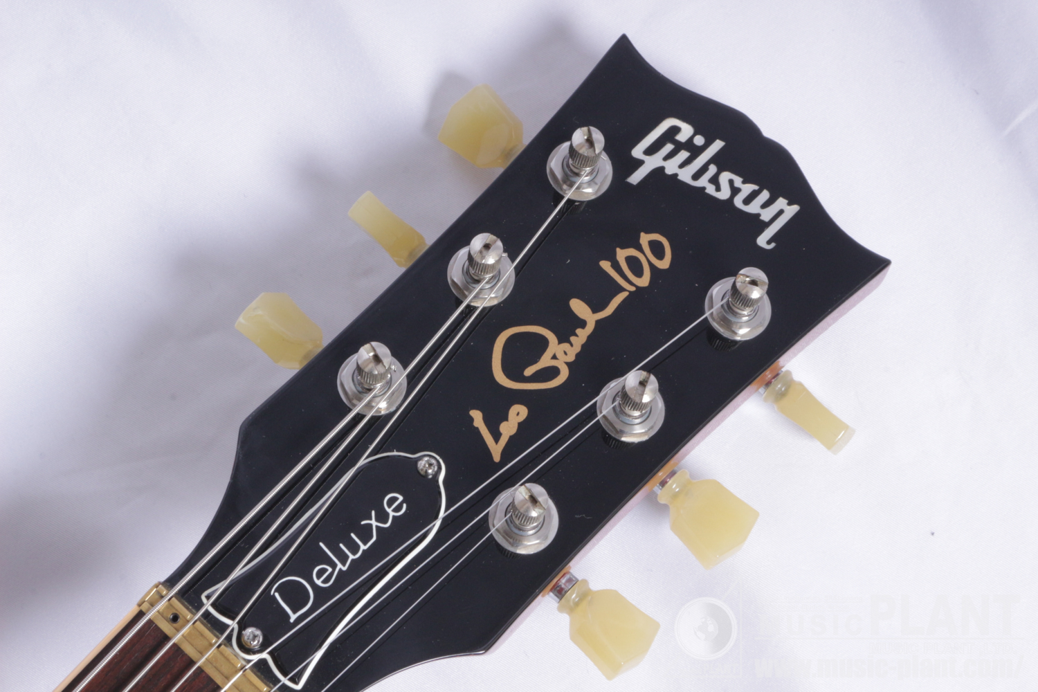 Les Paul Deluxe 2015 Heritage Cherry Sunburstヘッド画像 Les Paul Deluxe 2015 Heritage Cherry Sunburstヘッド画像