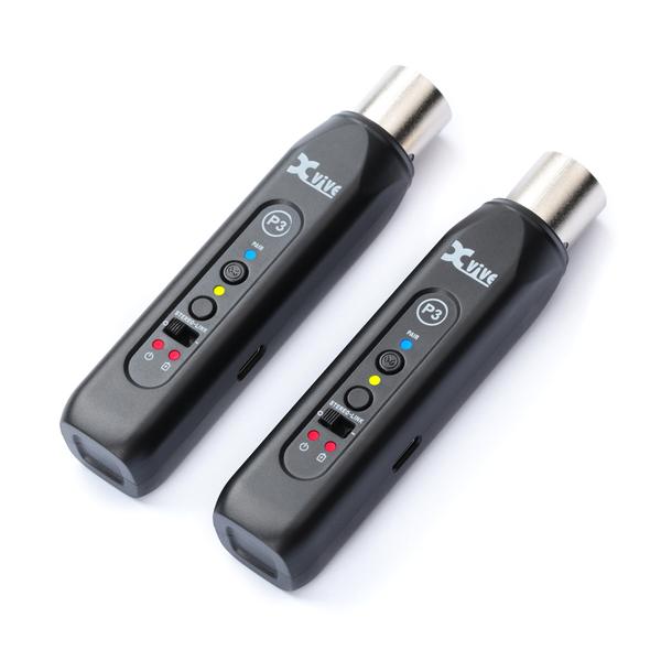 Xvive-Bluetooth対応ワイヤレスオーディオレシーバー2台セットXV-P3D Bluetooth Audio Receiver Pair