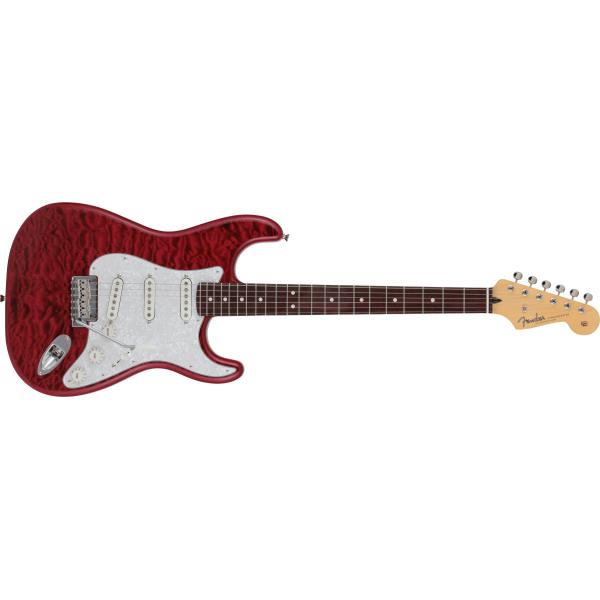 2024 Collection Made in Japan Hybrid II Stratocaster®, Rosewood Fingerboard, Quilt Red Berylサムネイル