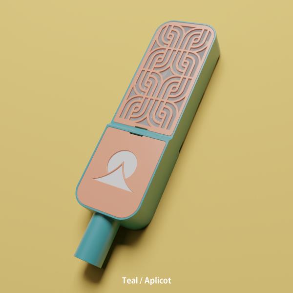 Ohma World-コンデンサーマイクOhma Ribbon (Teal / Apricot)