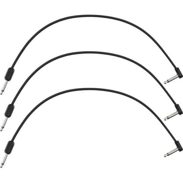 Fender-Blockchain 16" Patch Cable, 3-pack, Straight/Angled