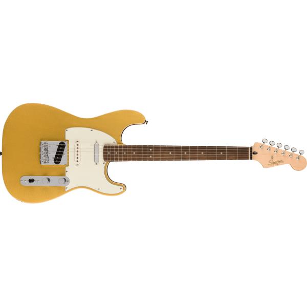Squier-エレキギターParanormal Custom Nashville Stratocaster®, Laurel Fingerboard, Parchment Pickguard, Aztec Gold