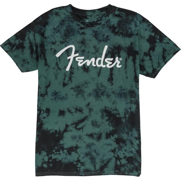 Fender® Spaghetti Logo Tie-Dye T-Shirt, Blue, XXLサムネイル