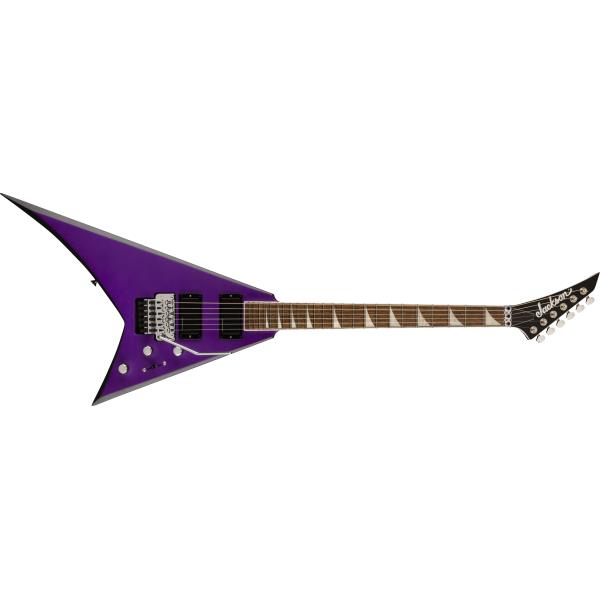Jackson-エレキギターX Series Rhoads RRX24, Laurel Fingerboard, Purple Metallic with Black Bevels