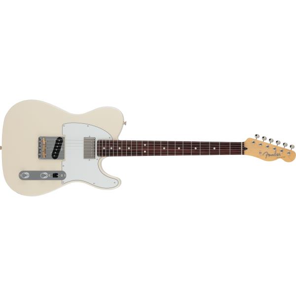 Fender-テレキャスター2024 Collection Made in Japan Hybrid II Telecaster® SH, Rosewood Fingerboard, Olympic Pearl