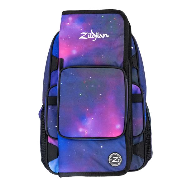 Zildjian-スティックバッグ付バックパックZildjian Backpack Purple Galaxy