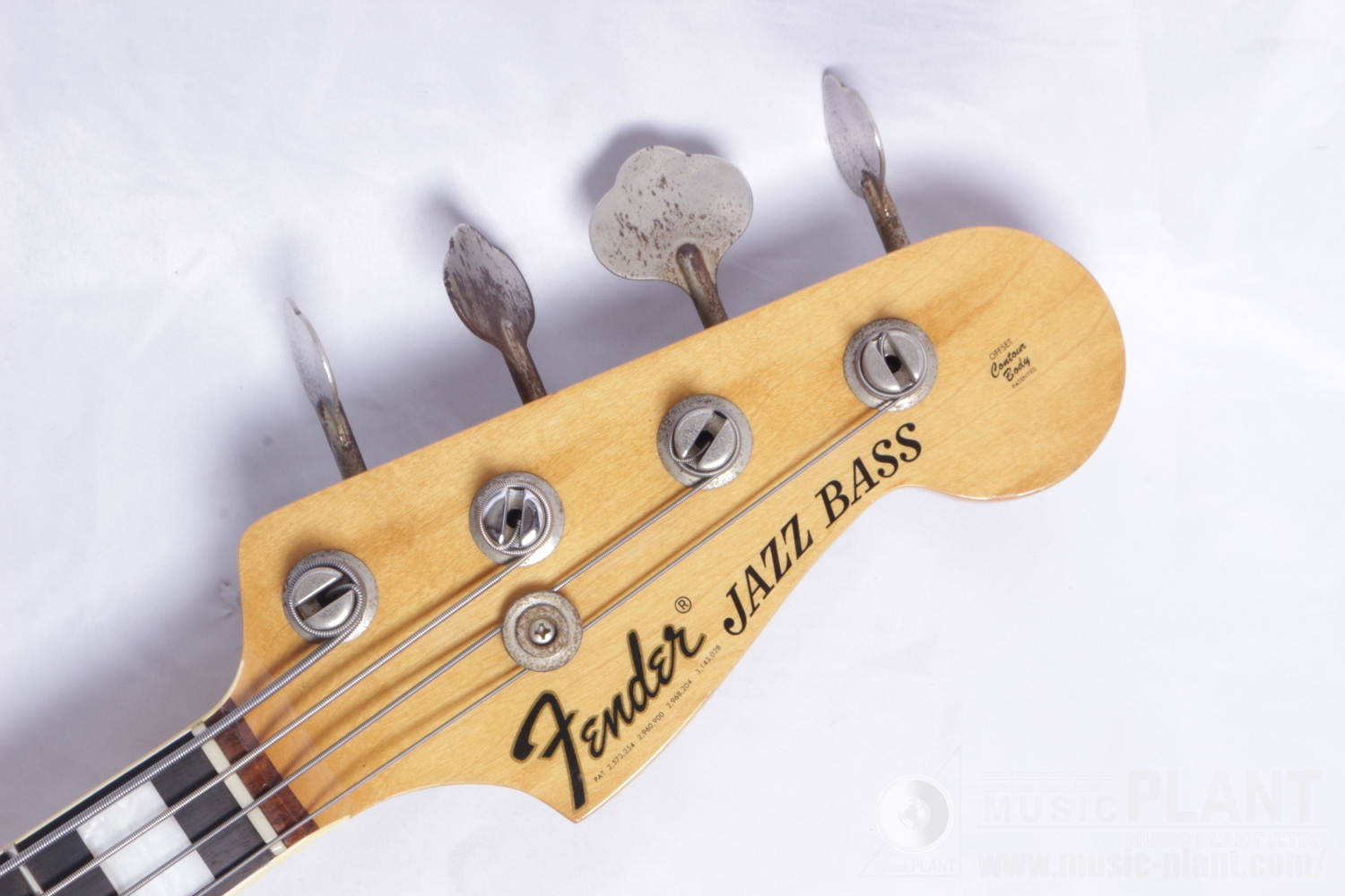 1969 Jazz Bassヘッド画像 1969 Jazz Bassヘッド画像