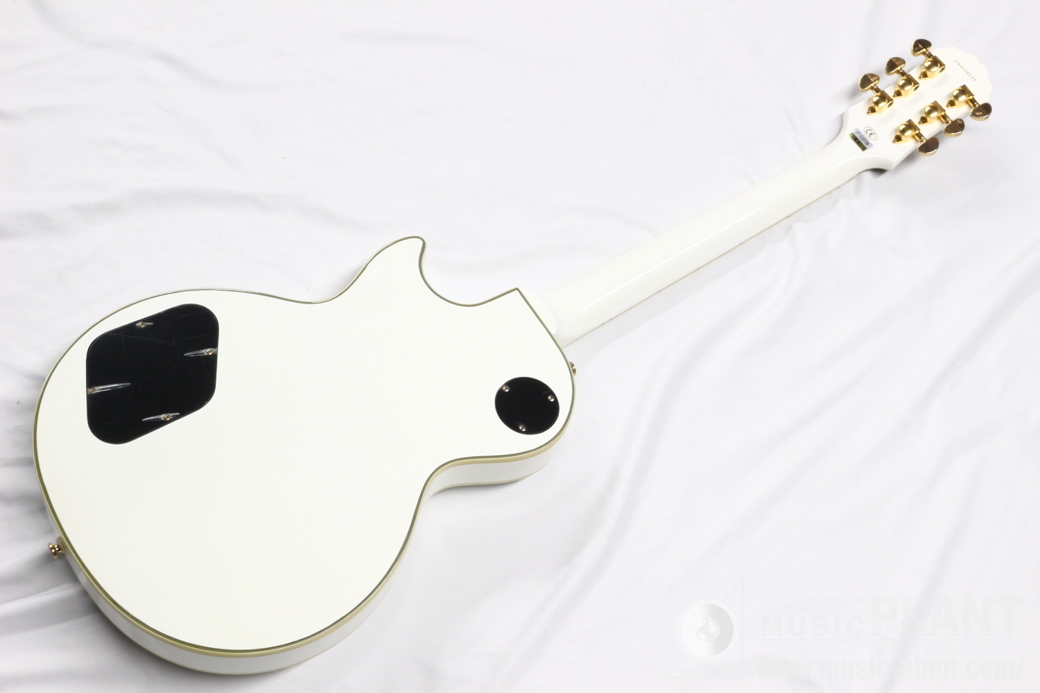 Les Paul Custom Alpine White背面画像 Les Paul Custom Alpine White背面画像