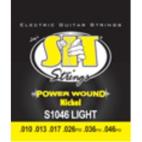 SIT-エレキギター弦POWER WOUND S1046 LIGHT