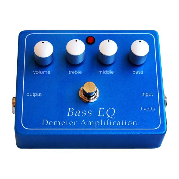Demeter Amplification-コンパクト・エフェクター・ペダル
BEQ-PB Bass EQ Preamp Pedal