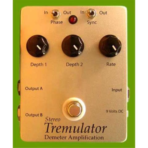 Demeter Amplification-コンパクト・エフェクター・ペダル
STRM-1 Stereo Tremulator