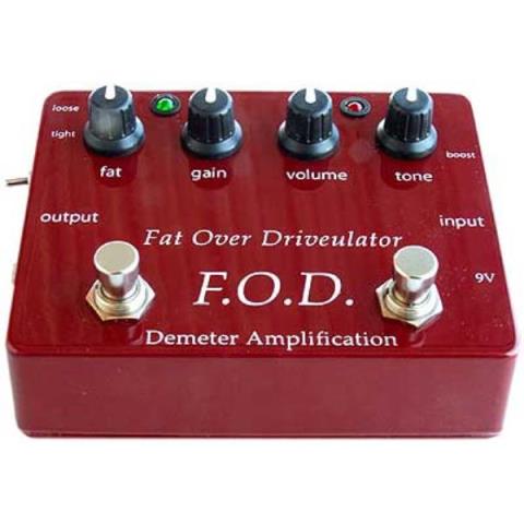 Demeter Amplification-コンパクト・エフェクター・ペダルFOD-1 Fat Overdriveulator