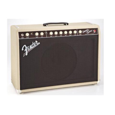 Fender-ギターアンプコンボSuper-Sonic 22 Combo Blonde and Oxblood