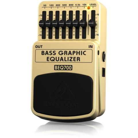 BEHRINGER-ベース用7バンド・グラフィックイコライザーBEQ700 BASS GRAPHIC EQUALIZER
