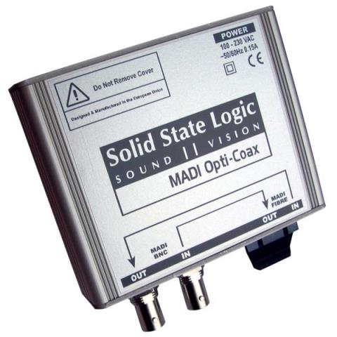 Solid State Logic (SSL)-MADIコンバータMADI Opti-Coax