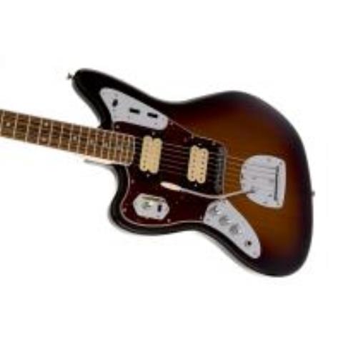 Fender-ジャガーKurt Cobain Jaguar Left-Handed, Rosewood Fingerboard, 3-Color Sunburst