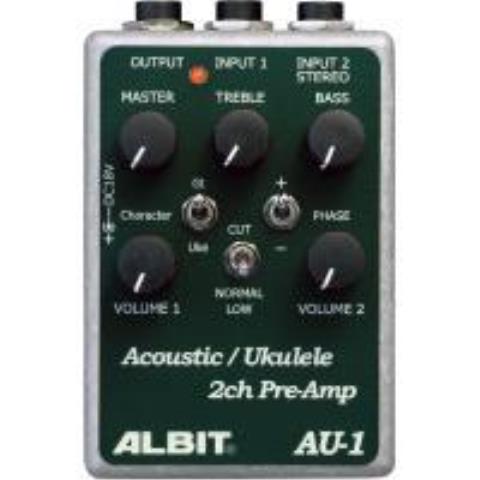 ALBIT-アコースティック・ウクレレプリアンプAU-1