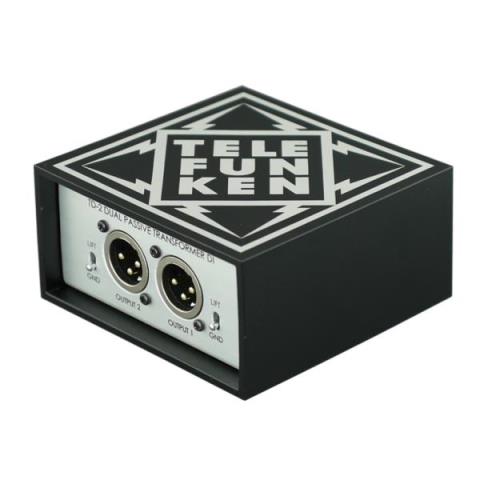 パッシブ DI
TELEFUNKEN Elektroakustik
TD-2 2ch passive stereo direct box