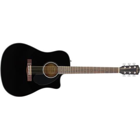 Fender-エレクトリックアコースティックギターCD-60SCE Black