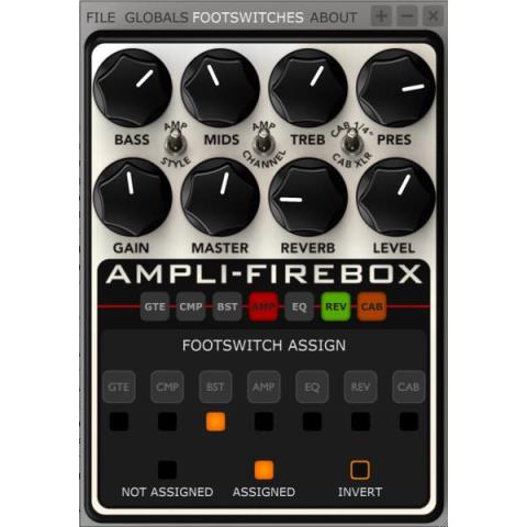 Atomic-モデリングストンプボックス
Ampli-Firebox