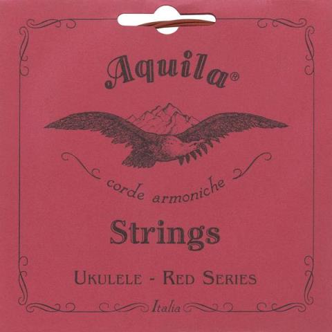 Aquila-ウクレレ弦AQ-TLG/S(72U) テナーウクレレ用, Low-G, バラ弦(RED, プレーン単線)