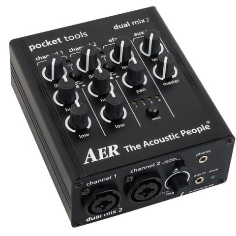 AER-アコースティックプリアンプDual mix 2