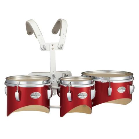 Pearl Percussion-マーチングタムMJ-306T #94 Candy Apple Marching Tenors 6"/8"/10"