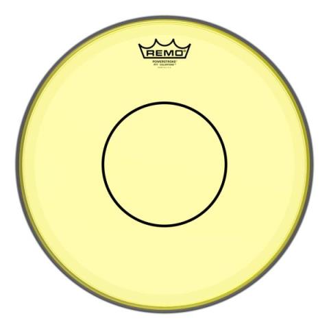 REMO-ドラムヘッドP7-314 YE Powerstroke77 Snare 14" Yellow