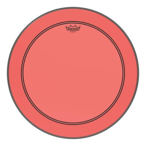 REMO-ドラムヘッドP3-320B RD Powerstroke3 Bass Drum 20" Red