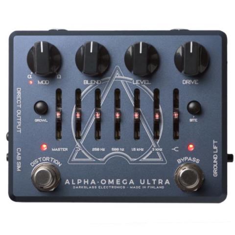 Darkglass Electronics-ベースプリアンプALPHA・OMEGA ULTRA V2 (with AUX-IN)