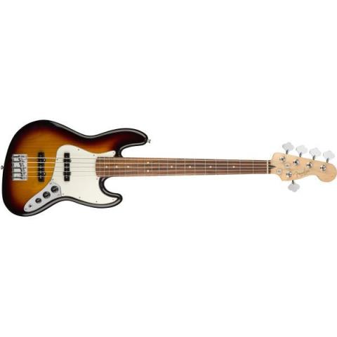 Fender-5弦ジャズベースPlayer Jazz Bass V 3-Color Sunburst (Pau Ferro Fingerboard)