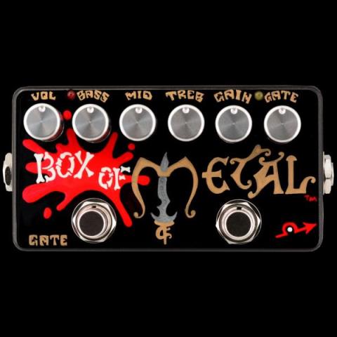 Z.VEX EFFECTS-ディストーションペダルBOX OF METAL Hand Painted