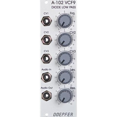 Doepfer-ローパスフィルターA-102 VCF9 Diode Low Pass