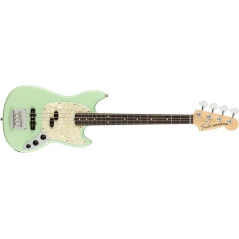 Fender-ムスタングベースAmerican Performer Mustang Bass Satin Surf Green