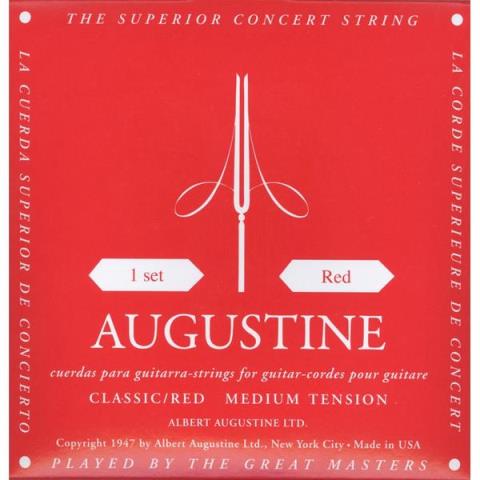 AUGUSTINE-クラシックギター弦CLASSIC RED set