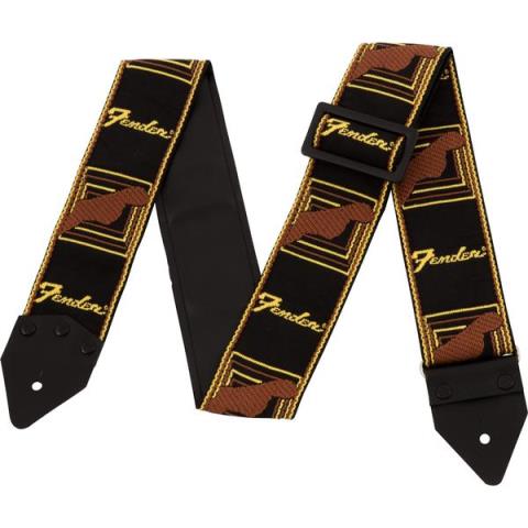 Limited Edition Vintage Modified Monogramed Strap, BK/YW/BRサムネイル