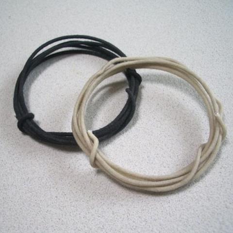 1584 USA Cloth Wire 1M Blackサムネイル