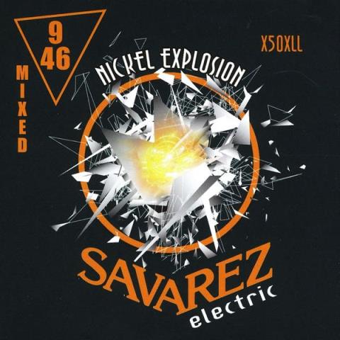 SAVAREZ-エレキギター弦X50XLL Mixed XL/L 09-46