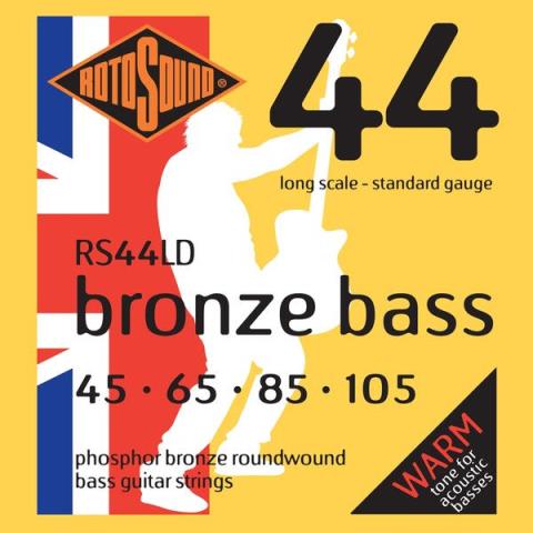 ROTOSOUND-アコースティックベース弦RS44LD Phospher Bronze Standard 45-105
