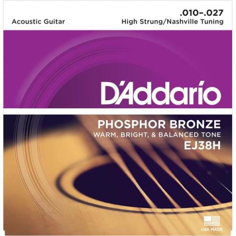 D'Addario-アコースティックギター弦EJ38H Nashville 10-27