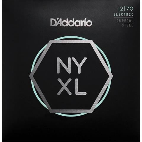 D'Addario-C6ペダルスチールギター弦NYXL1270PS Pedal Steel, Custom Medium 12-70