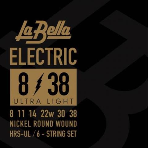 La Bella-エレキギター弦HRS-UL Ultra Light 08-38