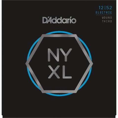 D'Addario-エレキギター弦NYXL1252W Light Wound 3rd 12-52