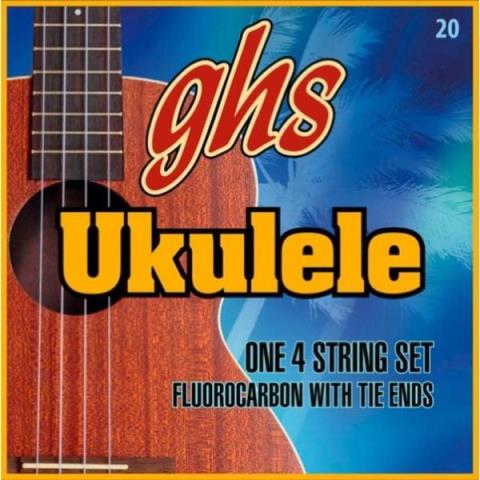 GHS-フロロカーボンウクレレ弦20 Hawaiian D-Tuning 22-31.9
